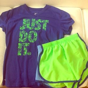 Nike Shirt and Short Combo